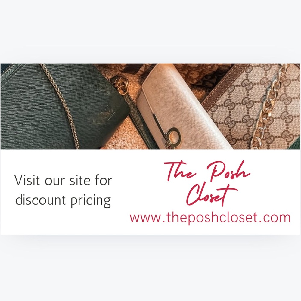 BURBERRY large Leather Clutch Crossbody 🤎 - Picture 11 of 12